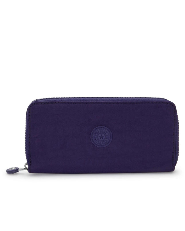 Kipling Portafogli Lungo Donna in Tessuto Moonlit Blu MONEY WORLD MOONLIT BLUE Kipling 