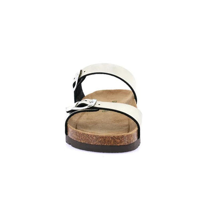 Grunland Sandali Donna Plantare Sughero Doppia Fibbia Champagne CB2434 HOLA CHAMPAGNE Grunland 