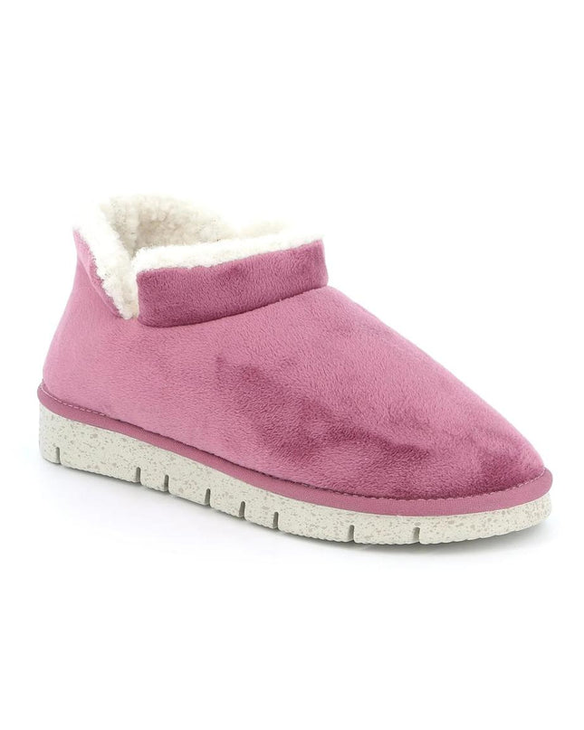 Pantofole Donna Stivaletto Malva - MARIO SPATARELLA