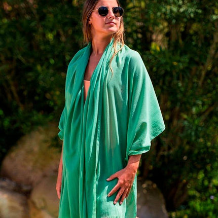 Foulard Pareo in Cotone ACTGREENM COTTON Colores de Otono 