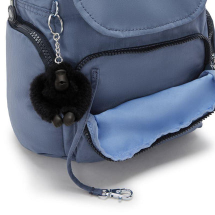 Zainetto Donna Blu Jeans CITY ZIP MINI BLUE LOVER Kipling 