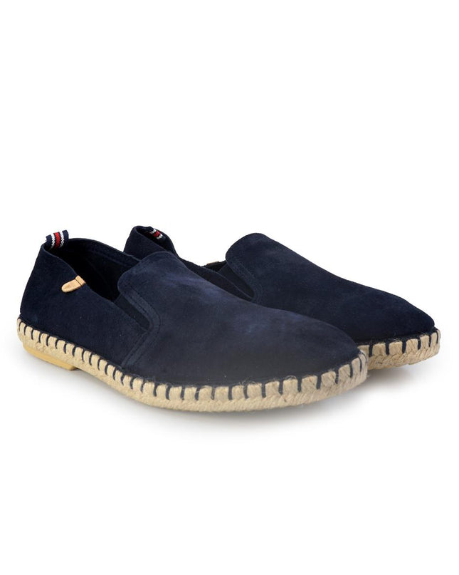 Espadrillas Verbenas Bassa da Uomo in Camoscio Blu TOM SERRAJE MARINO Verbenas 