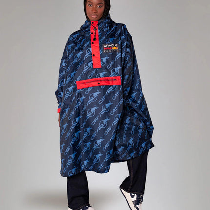 Rainkiss Mantella Antipioggia Poncho Red Bull 20 RAIN PONCHO RB20 ORACLE RED BULL RACING RAINKISS 