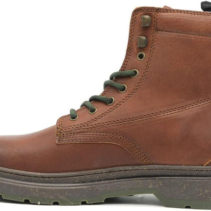 Anfibi Uomo Pelle Cuoio RED ROCK BOOT COGNAC 064 Jeep Footwear 