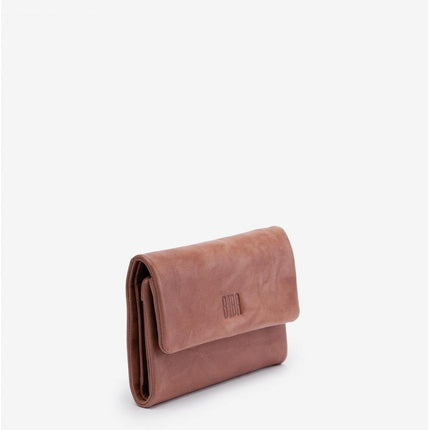 Biba Portafoglio in Pelle Taupe con Portamonete TOT1L TOMBSTONE TAUPE Biba 