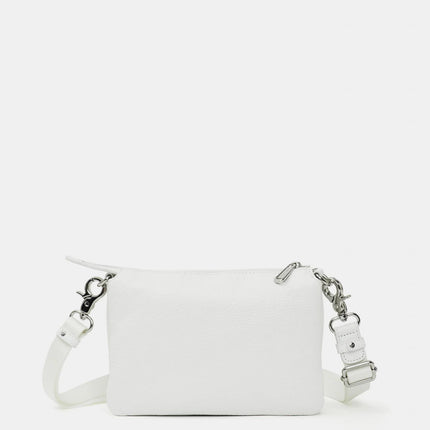 MandarinaDuck Borsa Donna con Tracolla in Pelle Bianca - MARIO SPATARELLA