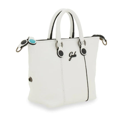 Gabs Borsetta Icon Trasformabile in Pelle Bianca con Tracolla G3 MINI TG S WHITE Gabs 
