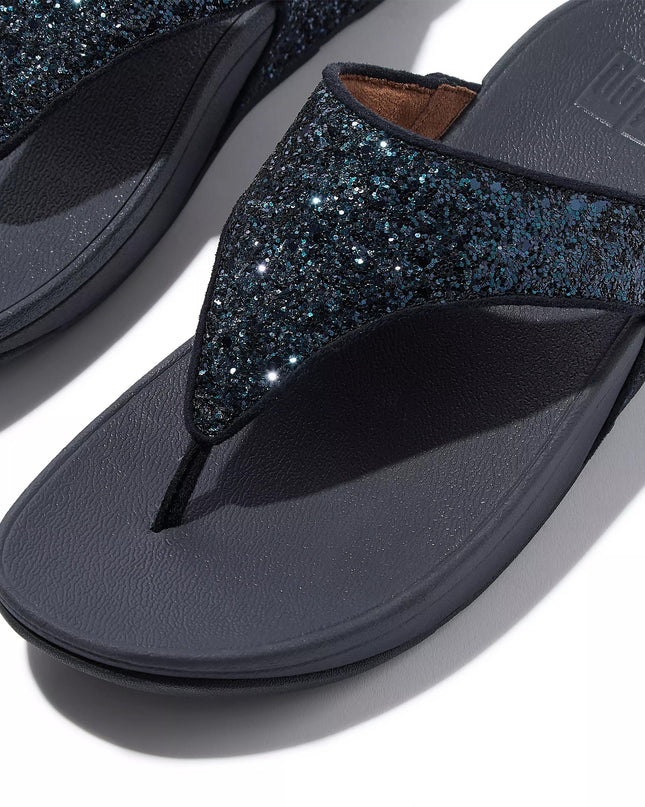 FitFlop Sandali Donna Infradito Glitter Blu X03-339 LULU GLITTER MIDNIGHT FitFlop 