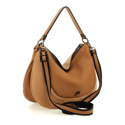 Gabs Borsa a Spalla con Tracolla in Pelle Ghianda Cuoio MARTY TG M GHIANDA CAMOSCIO Gabs 