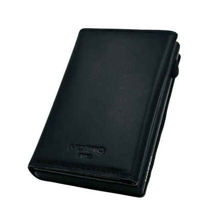 Moero Pro Prestige Black Zip Portafoglio Slim - MARIO SPATARELLA