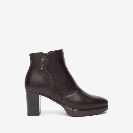 Stivaletti Donna Pelle Moro I411200D MORO 300 Nero Giardini 