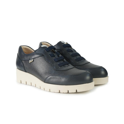 Callaghan Sneakers Donna con Zeppa in Pelle Blu 58513 BARI BLU Callaghan 