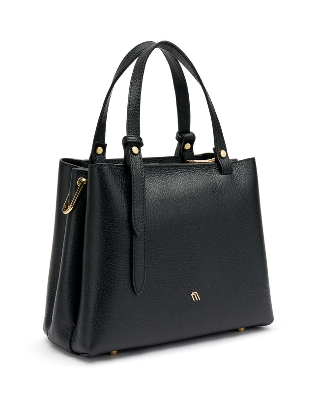 Borse Donna Frau a Mano con Tracolla in Pelle Nero B811 CREEK BLACK Frau 