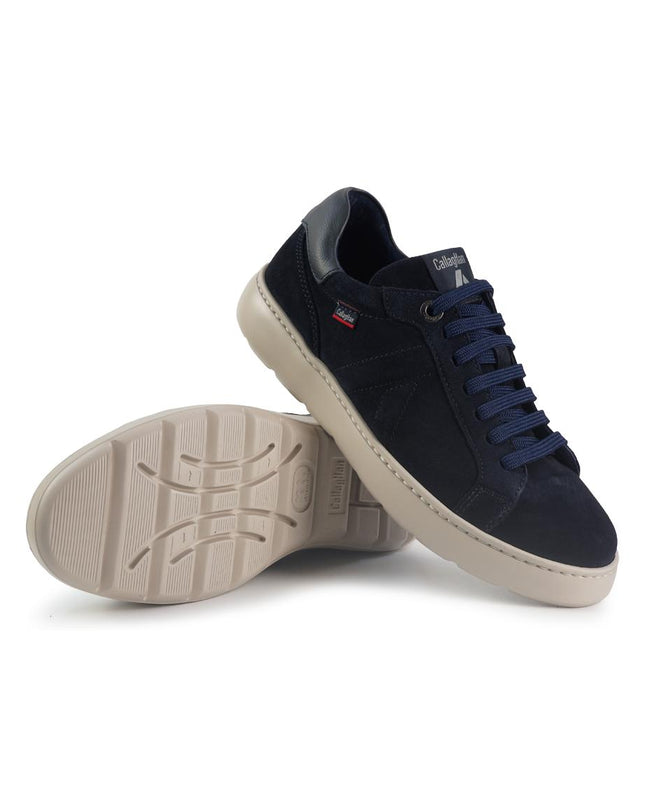 Callaghan Sneakers Uomo Bassa in Camoscio Blu 54805 PINT BLUE Callaghan 