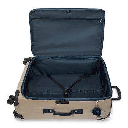 Kipling Trolley Large 4 Ruote in Tessuto Soft Taupe JET L SOFT TAUPE Kipling 