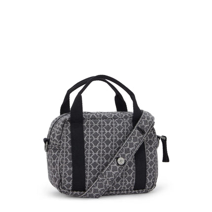 Kipling Borsetta a Spalla con Tracolla in Tessuto Denim Grey KAZIA GREY DENIM Kipling 