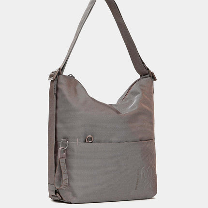 Mandarina Duck Borsa Convertibile Zaino in Tessuto Taupe QMT38 MD20 TAUPE Mandarina Duck 