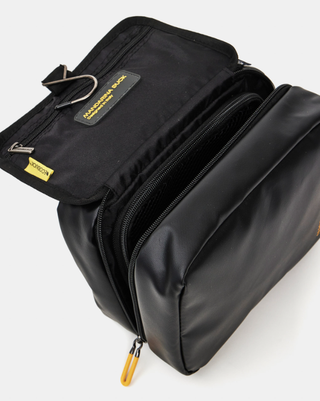Beauty Necessaire Kit Toilette Nero OSN02 ECO COATED BLACK 651 Mandarina Duck 