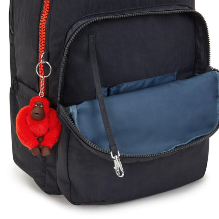 Zaino Porta Computer 15 Pollici Blu SEOUL LAP IRON LETTER FUN Kipling 