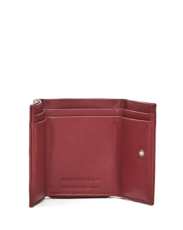 Mandarina Duck Portafogli Donna Pelle Grape Portamonete FZP76 MELLOW LEATHER GRAPE Mandarina Duck 