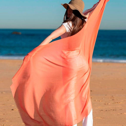 Foulard Pareo in Cotone ACTCORAL COTTON Colores de Otono 