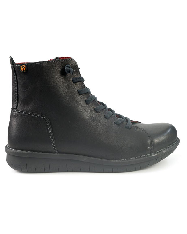 Sneakers Alta Uomo Pelle Antracite 7642 ANTRACITE Jungla 