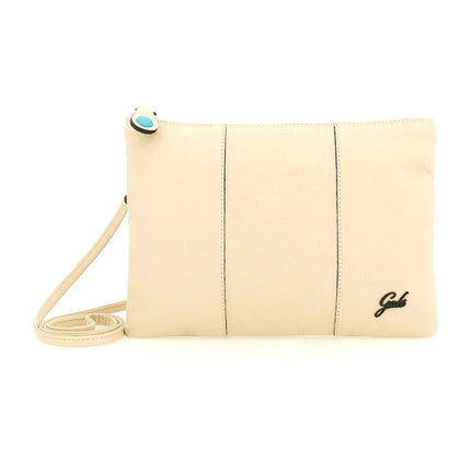 Gabs Pochette in Pelle Ecru con Tracolla BEYONCE TG M ECRU Gabs 