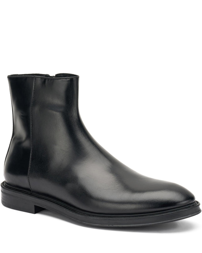 Frau Stivaletti Uomo in Pelle Nero - MARIO SPATARELLA