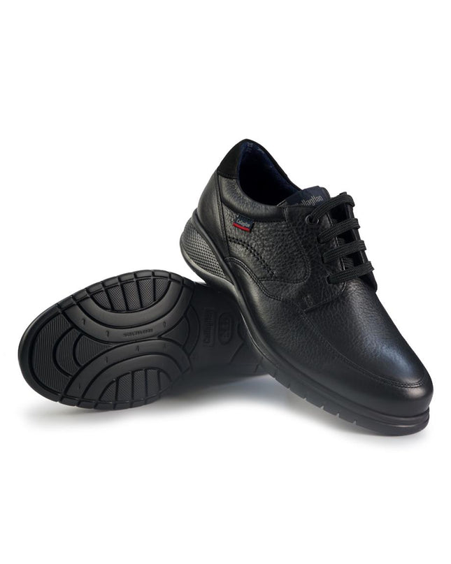 Callaghan Stringate Uomo Confort in Pelle Nero 12700 FREMIND BLACK Callaghan 