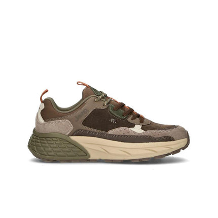 Jeep Sneakers Uomo Multicolor Marrone GROOVE U DARK BROWN Jeep Footwear 