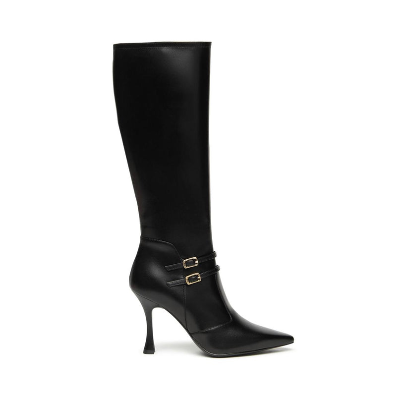 Nero Giardini Stivali Donna con Doppio Cinturino in Pelle Nero I514494DE NERO 100 Nero Giardini 