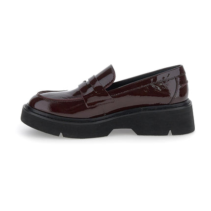 Mocassini Donna Vernice Bordeaux TESSA 3 221625 RUM DK Stonefly 