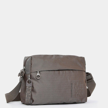 Mandarina Duck Borsa Donna con Tracolla Regolabile in Tessuto Taupe QMTV8 MD20 TAUPE Mandarina Duck 