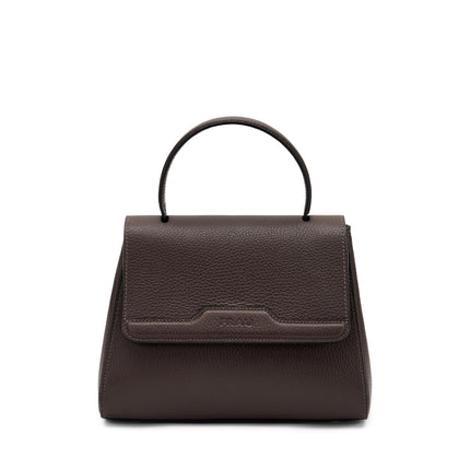 Borse Donna Frau a Mano con Tracolla in Pelle Cioccolato B819 CREEK CHOCO Frau 