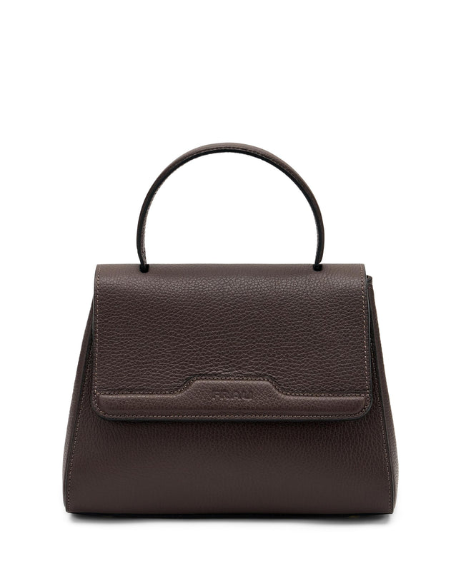 Borse Donna Frau a Mano con Tracolla in Pelle Cioccolato B819 CREEK CHOCO Frau 
