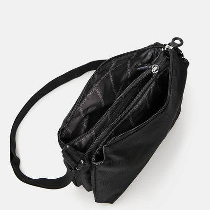 Borsetta Tracolla Tessuto Nero QMT32 MD20 BLACK Mandarina Duck 