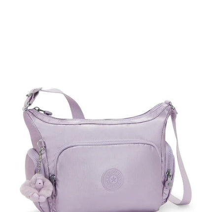 Kipling Borse Tracolla Multitasche Metallic Lilac - MARIO SPATARELLA
