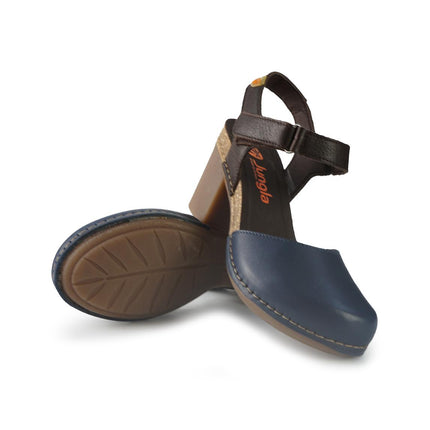Jungla Pump Donna in Pelle Blu 7831 ROYAL Jungla 