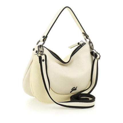 Gabs Borsa a Spalla con Tracolla in Pelle Lino Panna MARTY TG M LINO PANNA Gabs 
