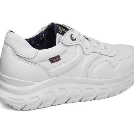 Sneakers Bassa Pelle Bianco 55340 SQUALO WHITE Callaghan 
