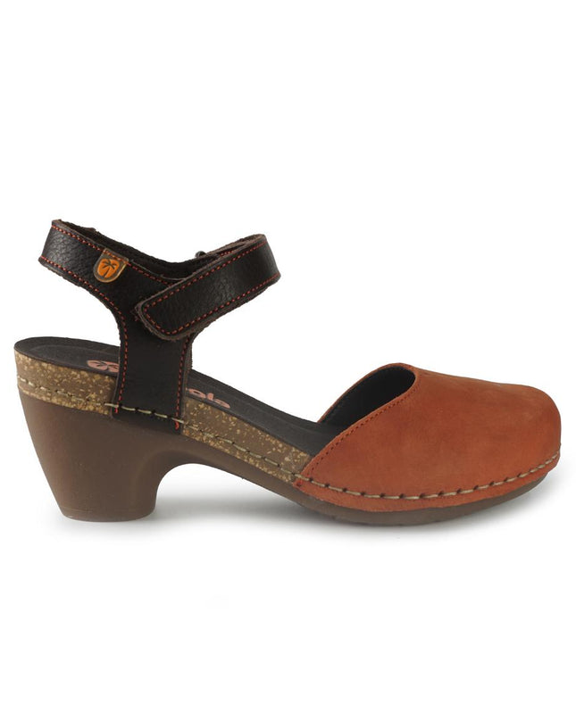 Jungla Pump Donna in Pelle Nabuk Terra 7463 TEJA Jungla 