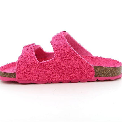 Ciabatta Sughero Doppia Fibbia CB3025 SARA FUXIA Grunland 