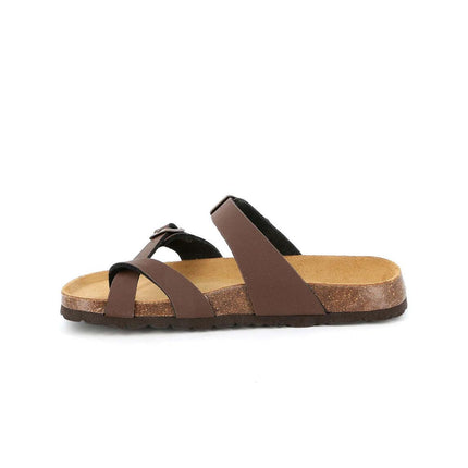 Grunland Sandali Infradito Plantare Sughero Mogano CB1561 BOBO MOGANO Grunland 