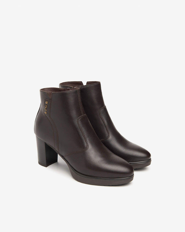 Stivaletti Donna Pelle Moro I411200D MORO 300 Nero Giardini 