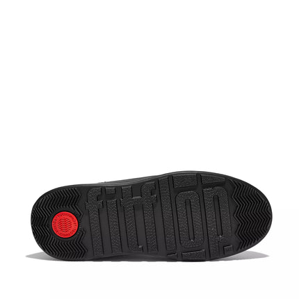 FitFlop Stivaletti Donna Flatform Chelsea con Zeppa in Camoscio Nero FK3 F-MODE BLACK FitFlop 