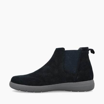 Impronte Stivaletti Chelsea Uomo in Camoscio Blu STUCKY CHELSEA NAVY Impronte 