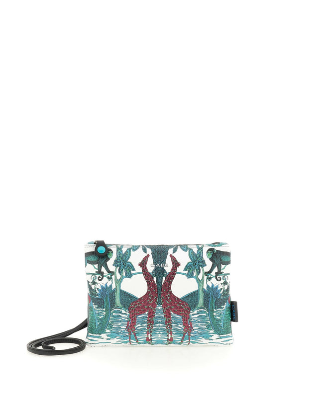 Gabs Pochette in Pelle con Tracolla Jungle Platoni Tanzania - MARIO SPATARELLA