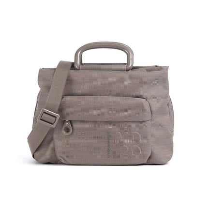 Mandarina Duck Borsa Donna con Tracolla in Tessuto Taupe QMT53 MD20 TAUPE Mandarina Duck 