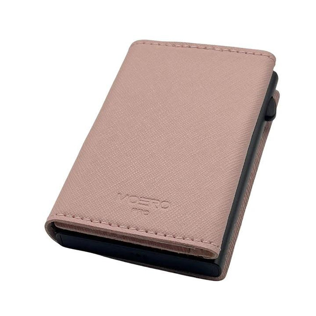 Moero Pro Saffiano Rosa Zip Portafoglio Slim - MARIO SPATARELLA