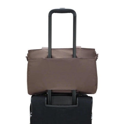 Borsa Lavoro Kipling Lapdop 13 Pollici con Tracolla in Tessuto Cipria ELYSIA WORK S BOHO CEDAR Kipling 
